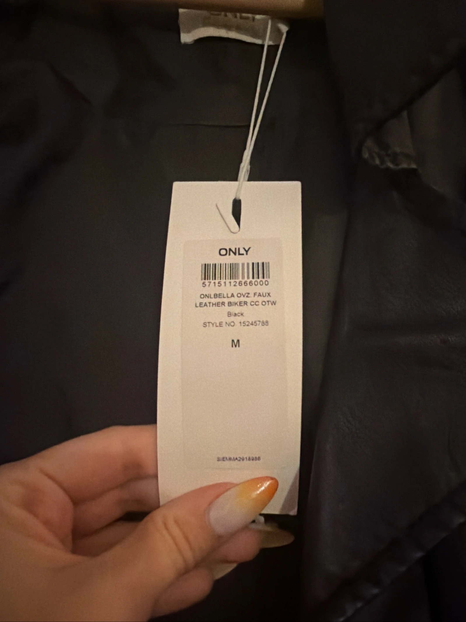 Veste perfecto faux cuir taille M only neuf  – photo 2
